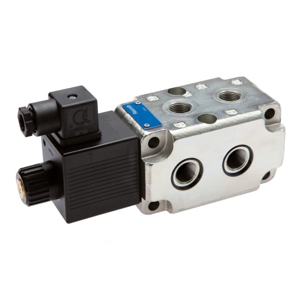 Hydraulische magneetventiel - 6/2-weg - sferisch gietijzer - voor hydraulische olie - IG G 3/8" tot G 1/2" - PN 0 tot 250 bar