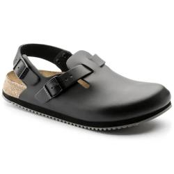 Birkenstock - Tokyo SL Träsko - Naturligt läder - Svart - Storlekar 35 till 48 - Pris per par