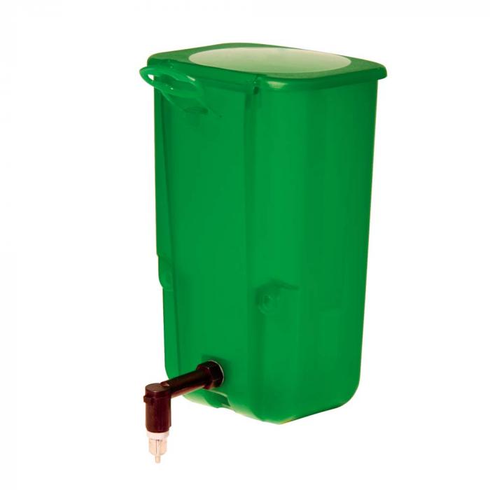 Abreuvoir pour petits animaux - 500 à 1000 ml - plastique - vert - conditionnement 8 à 12 pièces - prix par pièce