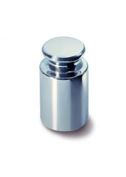 Pesa F 2 - 1 g a 50 kg - Forma de botón - Acero inoxidable torneado fino