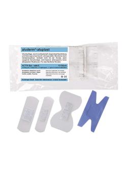 aluderm®-aluplast - Assortiment pleisters - Activ-Set stabiel - verschillende maten