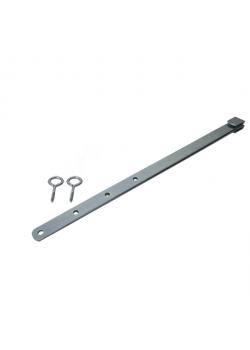 Roosterbeveiliging - verzinkt - 415 x 20 mm - 2 stuks
