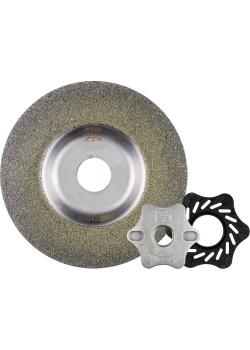 PFERD CC-GRIND-SOLID-DIAMOND - diameter 100 til 125 mm - borediameter 16,0 til 22,23 mm - kornstørrelse D 427 og D 852