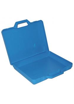 Toolbox - tom - 370 x 282 x 77 mm - blå, rød eller svart