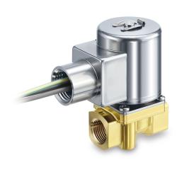 SMC 2/2-Wege-Magnetventil JSXS - Dampfausf&uuml;hrung - direkt bet&auml;tigt - N.C. - bis 10 bar