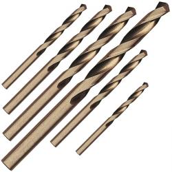 Forets h&eacute;lico&iuml;daux - HSS-E - rectifi&eacute;s - 1 &agrave; 13 mm - DIN 338