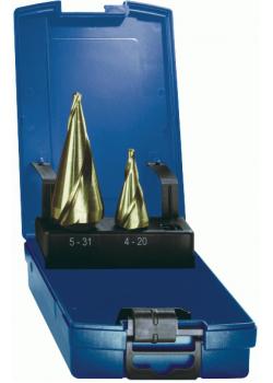 Twist Drill Bit Set - Drilling Range 4-31 mm - TiN-Coated - Spiral Grooved - FOR