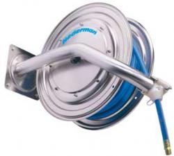 Automaattinen letkukela ruostumaton teräs sarja 886 - avoin rakenne - elintarviketeollisuudelle - max. 250 bar