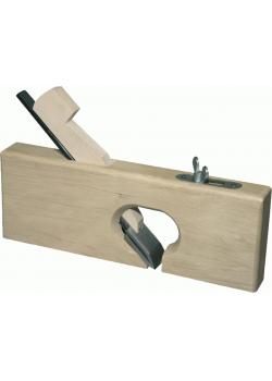 Dubbele schaaf - beukenhout - lengte 240 mm - ijzerbreedte 30 mm