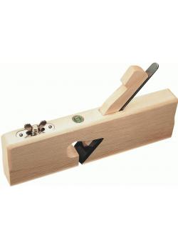 Dubbele schaaf "10 S" - beukenhout - lengte 270 mm - ijzerbreedte 30 mm - "ECE"
