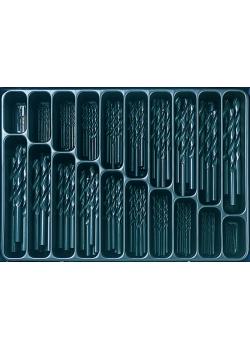 HSS twist drill - DIN 338 - in carrying case - "E-RULE" - app. 170 pieces