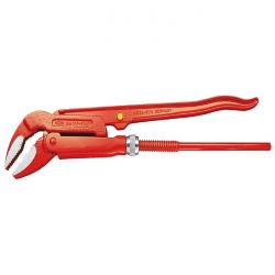 Llave para tubos de esquina 45º - 1/2 pulgada a 3 pulgadas - acero