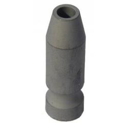 Boquilla de chorreado continuo de carburo de tungsteno para cabezales de chorreado - Boquilla Ø 6 y 7 mm - Longitud 40,7 mm