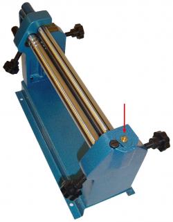 Rondbuigmachines "conisch" - met horizontale inleggroef en mm-segmenten