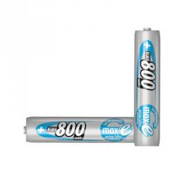ACCU Batterier - 8 stykker - batteri AAA - kapacitet 800 mAh