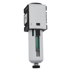 Futura filtro de aire comprimido - 16 bar - hasta 1200l/min - 0,01 µm - drenaje manual - 1/4" bi