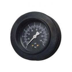 Rohrfedermanometer - stossgesichtert - Ø 80mm - Klasse 1,0 - Anzeige in bar/psi