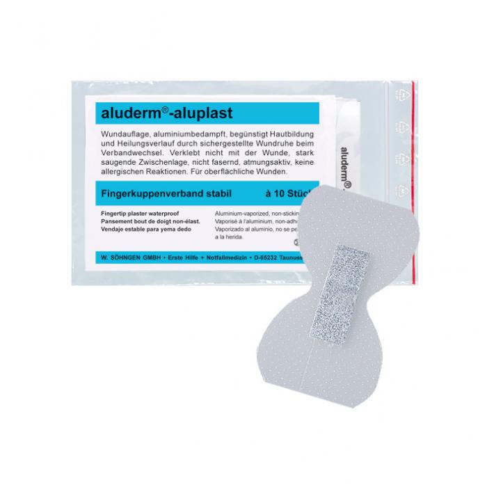 aluderm®-aluplast - stabiele vingerkootverband - kleur wit