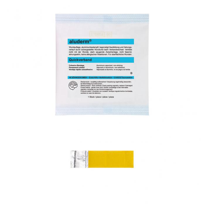 aluderm® Quickverband vinger - kleur geel - polyester vlies