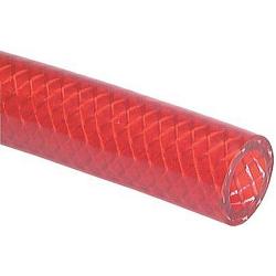 PVC-kangasletku - punainen - sisähalkaisija 6 - 13,2 mm - pakkaus 50 m - metrihinta