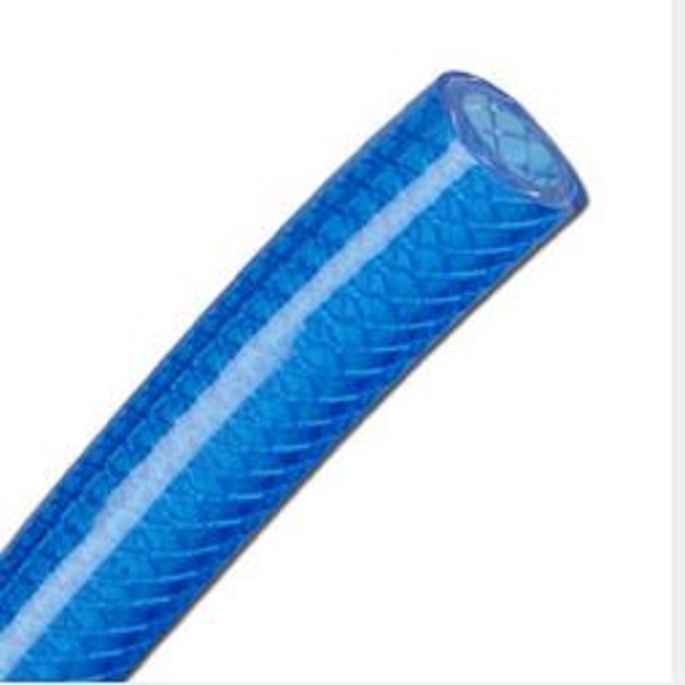 Manguera de presión de PVC - diámetro interior 6 - 19 mm - azul-transparente - sin ftalatos - precio por metro y por rollo