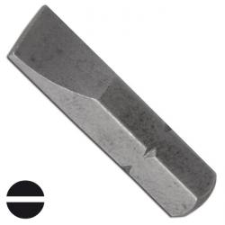 Embout à fente - 1/4" - 25 mm - Acier au chrome-vanadium