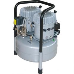Stille compressor - L-S100-25 - Zuigvermogen: 100 l/min. - Silver Line