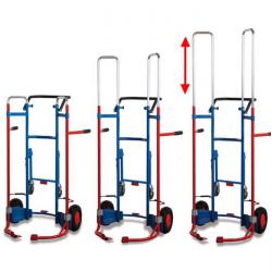 Carretilla telescópica para neumáticos - neumáticos de coche - diámetro de rueda 540 - 820 mm
