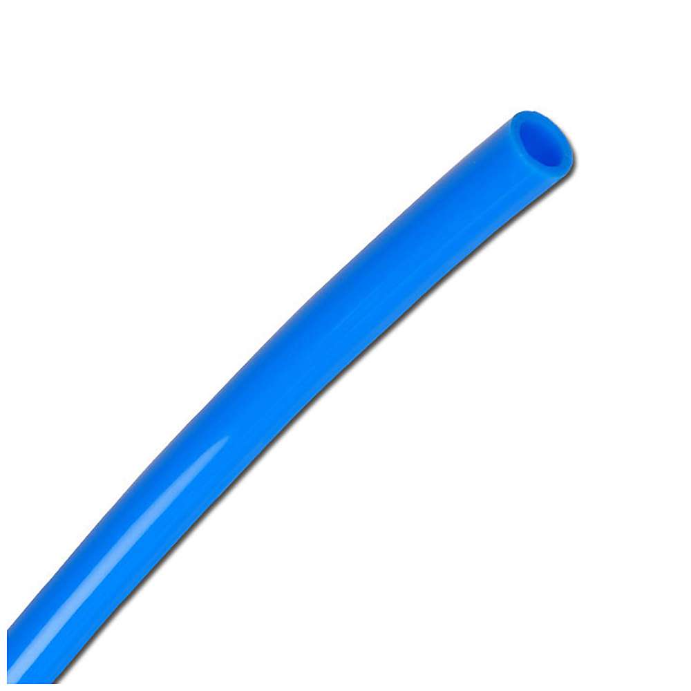 Manguera de poliuretano - azul - diámetro interior 2 a 9 mm - diámetro exterior 4 a 11,6 mm - 8 a 21 bar - 50 m - precio por rollo