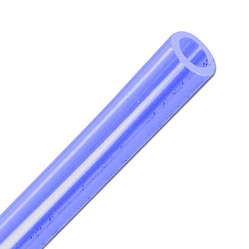 Tubo de PU - apto para alimentos - azul-transparente - diámetro interior de 2,5 a 8 pulgadas - 50 m - precio por rollo
