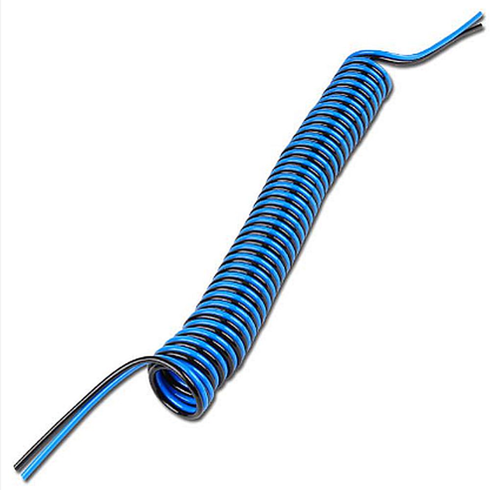 Tuyau spiralé en polyuréthane Duo - Ø extérieur 2 à 8 mm - Ø intérieur 4 à 10 mm - longueur utile 2,5 à 10 m - prix par rouleau