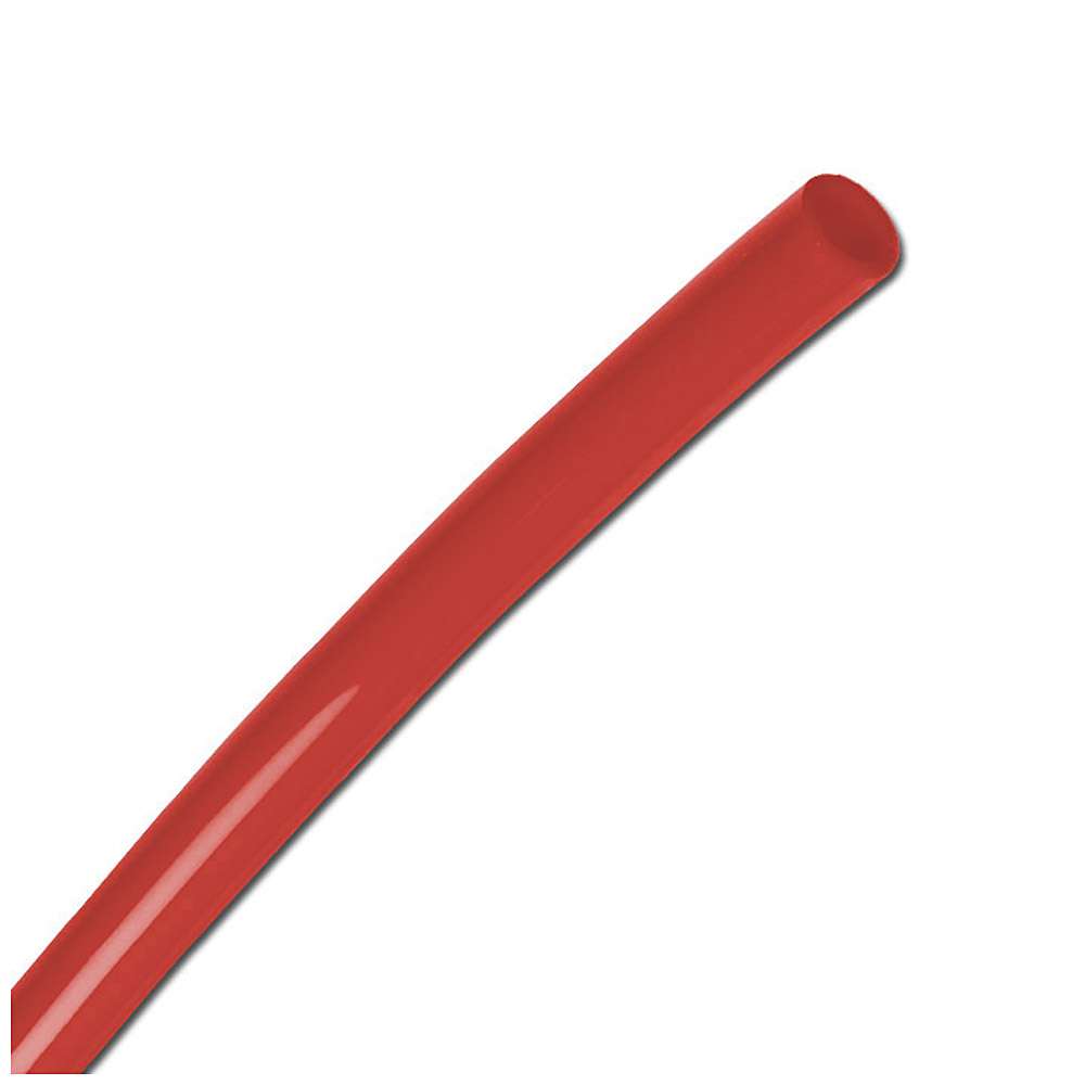Manguera de poliuretano - roja - diámetro interior 2 a 8 mm - diámetro exterior 4 a 10 mm - 8 a 21 bar - 50 m - precio por rollo