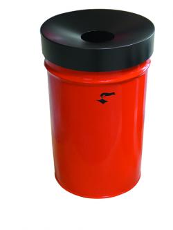 Papelera "Fire Ex" - volumen aprox. 60 litros - ignífuga