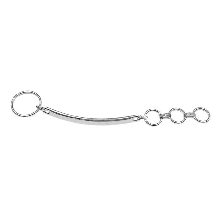 Estribo de cuello tubular - Anillo ø 50 a 65 mm - Espesor del anillo 8 a 10 mm - Longitud del tubo 25 a 45 cm - Longitud total 55 a 85 cm