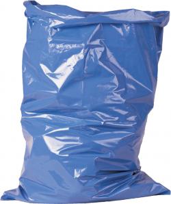 Extra stevige afvalzakken - 120 liter - kleur blauw - 700 mm x 1100 mm