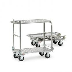 Klapwagen - ALU - draagvermogen 150 kg - inklapbaar - met tafelplatform