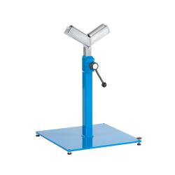 Materialauflageständer TO-MAS - 2 Tragrollen in V-Gabel  - Tragkraft 600 kg