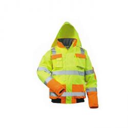 Hoge zichtbaarheid pilotenjas MATS - 100% polyester Oxford - PU-coating