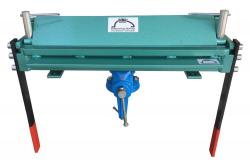 Knikbank voor bankschroefmontage - standaard professioneel - 500 mm werkbreedte - platen tot 2,0 mm