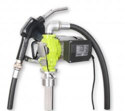 Overførselspumpe TECPUMP 600 AC standard - diesel fyringsolie EL/L radiator frostvæske (koncentrat) - ca 55 l/min. - maks. 2 bar - automatisk mundstykke A 2010 inkl. drejeslangesamling - 4m mundstykke