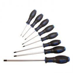 Jeu de tournevis pour vis à six pans creux - 8 pièces.