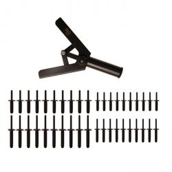 Jeu de rivets en plastique - différentes tailles