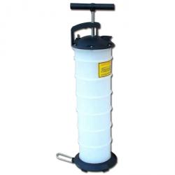 Pompa a vuoto manuale - plastica - max. 15 l / min - per estrarre l'olio