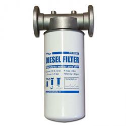 Anschraubpatrone für Leitungsfilter - Binda - Aluminium - Anschluss 1" - Fördermenge 60 l/min