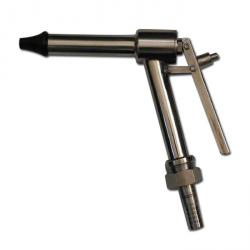 Zapfpistole RE / ENO Binda - rustfritt stål - 65 l / min. - 20 mm - vin, flytende mat