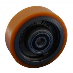 Koło podporowe - do "BT / Toyota" - Koło PU - felga odlewana - ø koła 150 mm - szerokość koła 50 mm - ø otworu osi 20 mm
