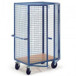 Carro armario de malla sin cerradura - capacidad de carga 500 kg