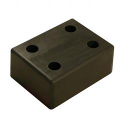 Anfahrpuffer "Truck" - Neugummi - ohne Stahlhülsen - Maße (LxBxH) 200 x 150 x 80 mm