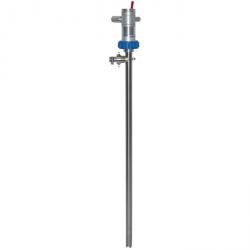 Pneumatische laboratoriumpomp roestvrij staal - pompdiameter max. 32 mm - pomplengte 1200 mm