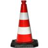 Verkeerskegels - polyethyleen - BaSt-gecertificeerd - 500-750 mm hoog